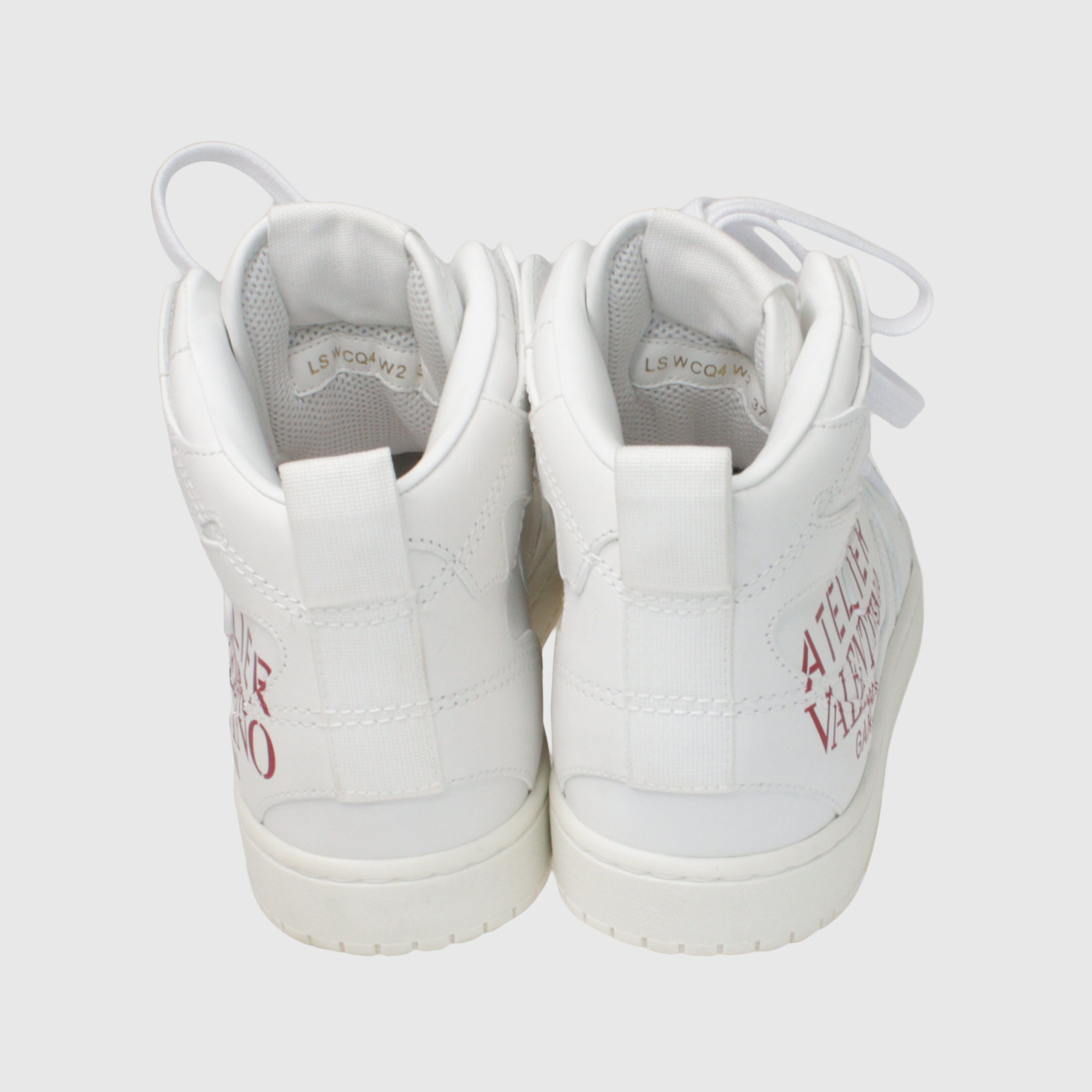 White Atelier High Top Sneakers