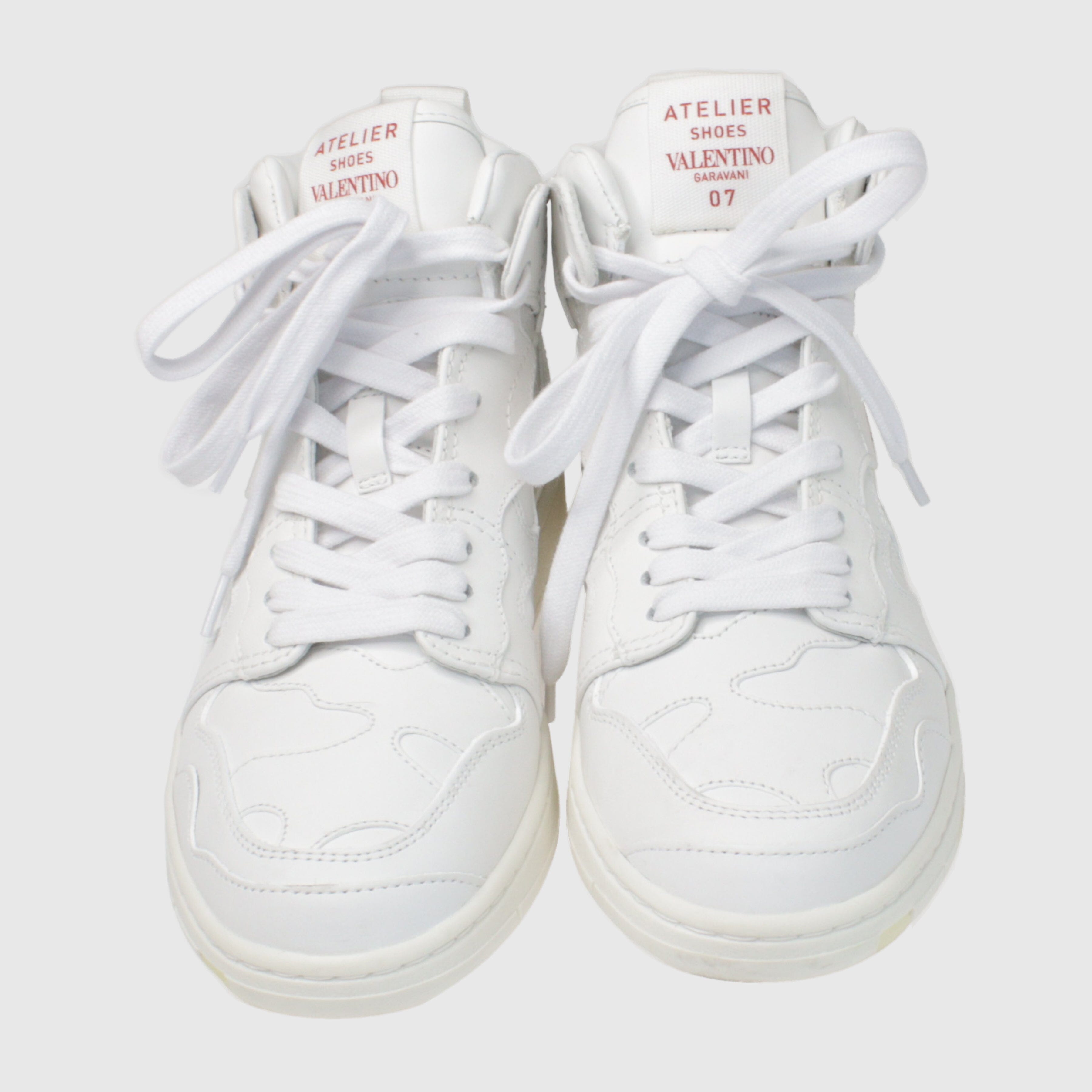 White Atelier High Top Sneakers