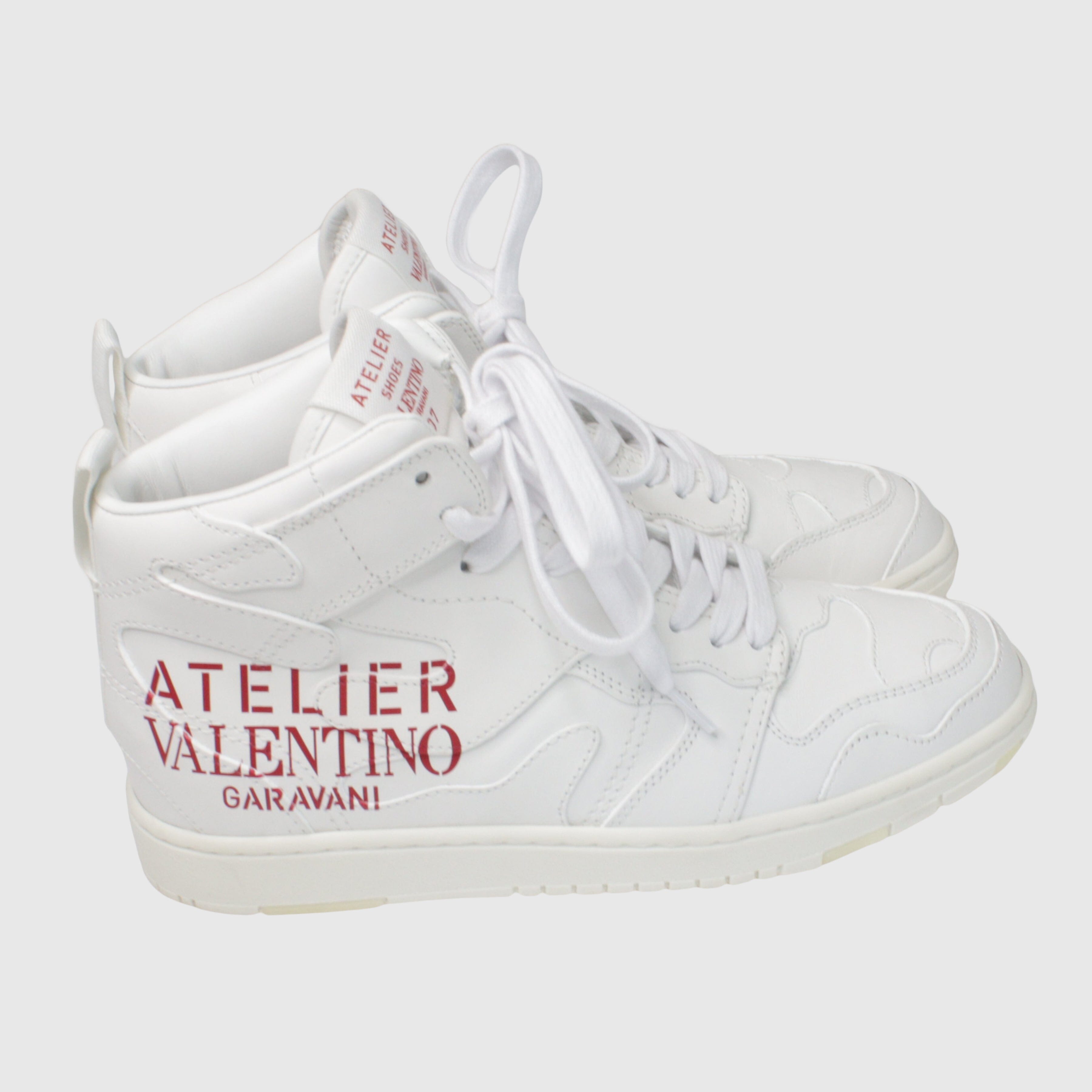 White Atelier High Top Sneakers