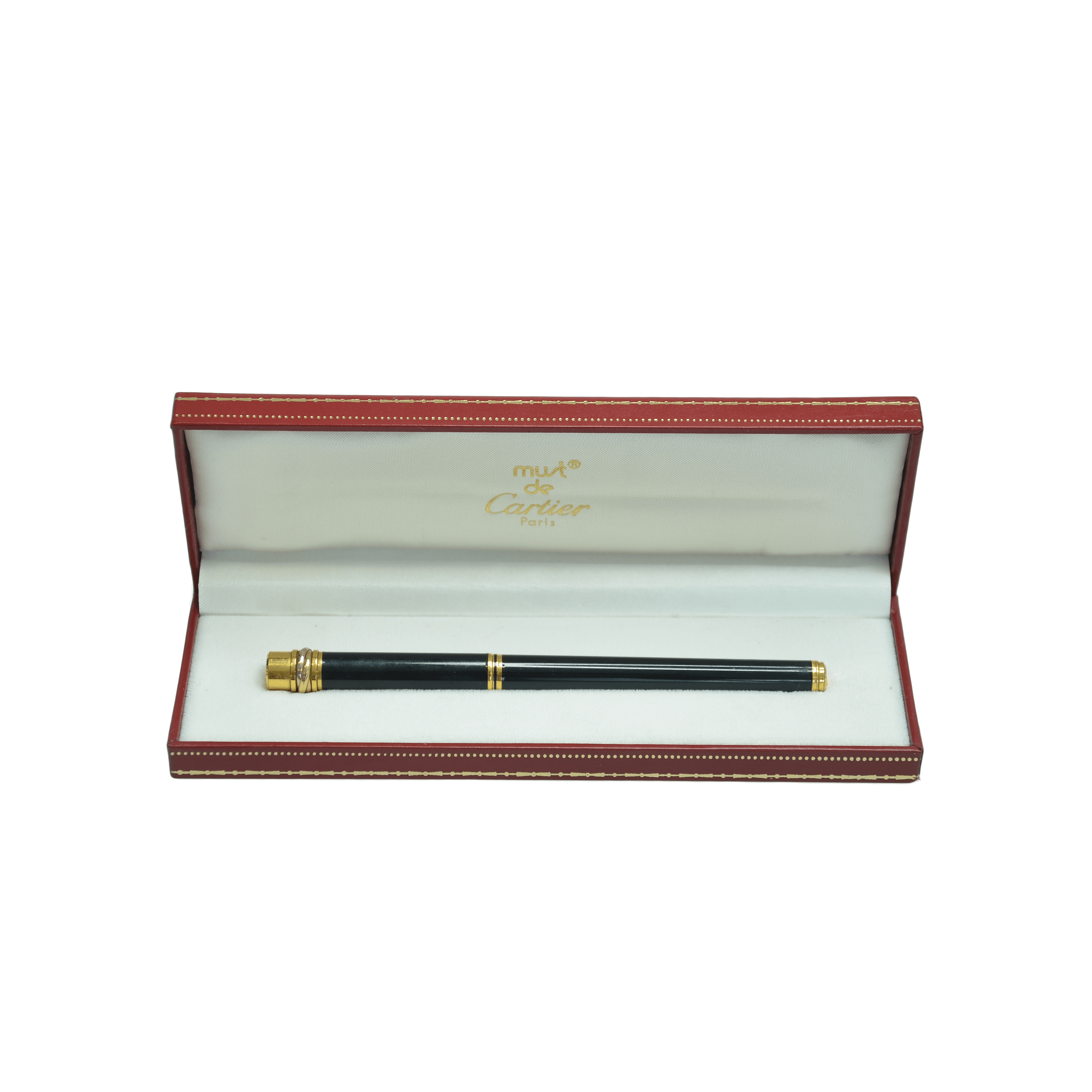 Black Must de Cartier Vendôme Trinity Ballpoint Pen